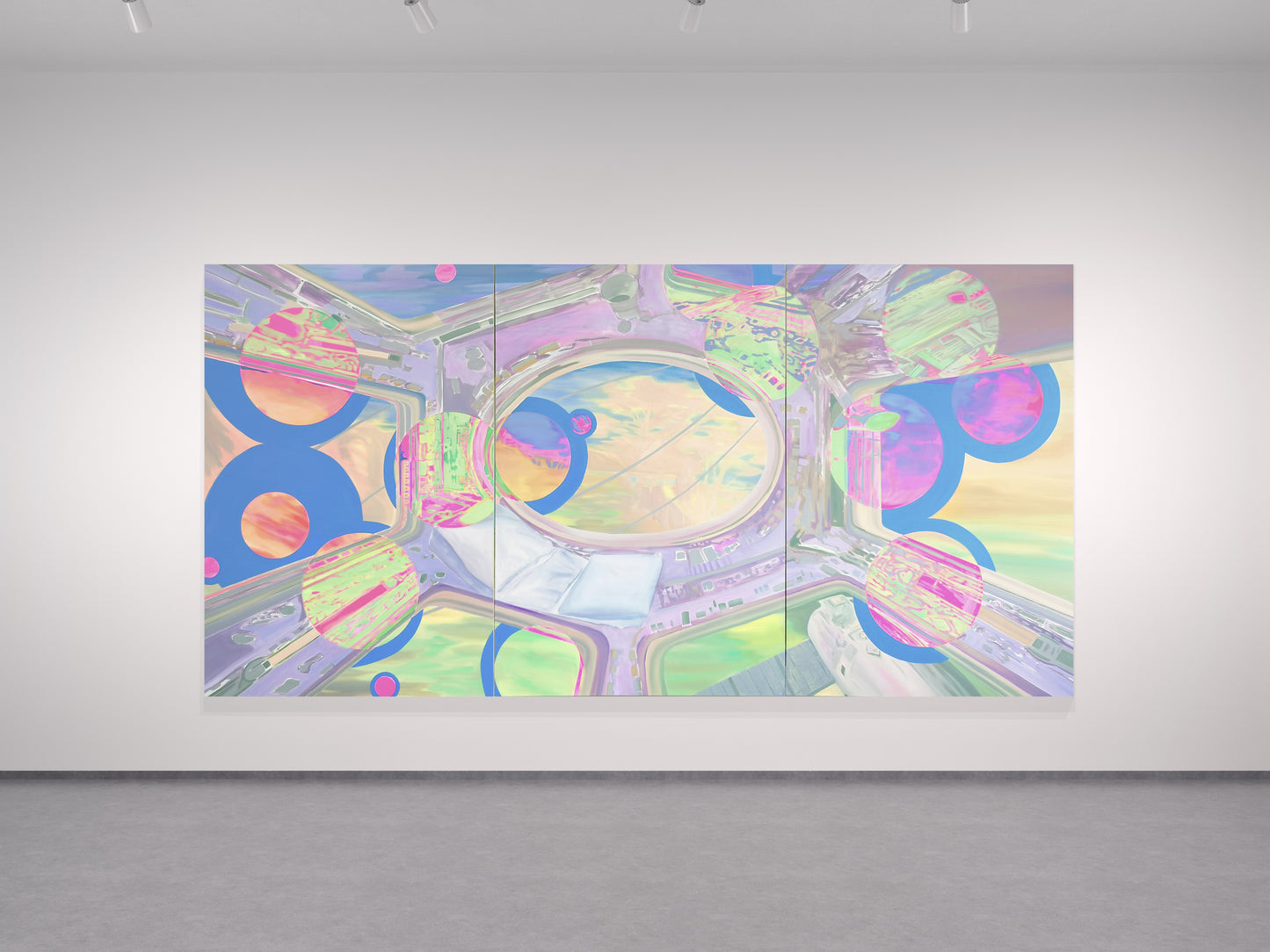 Behind the Future (triptych)