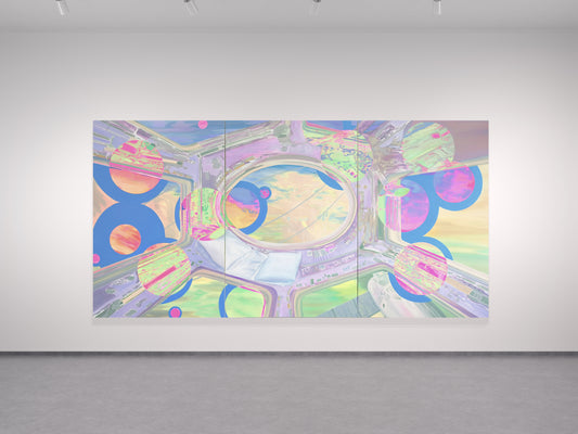 Behind the Future (triptych)